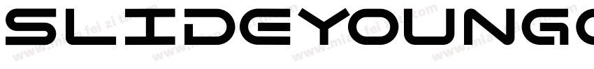 slideyoungGEE Regular字体转换
